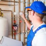 Kontrolle der Heizungsanlage